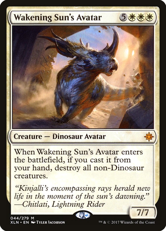 Wakening Sun's Avatar [Ixalan] Magic: The Gathering