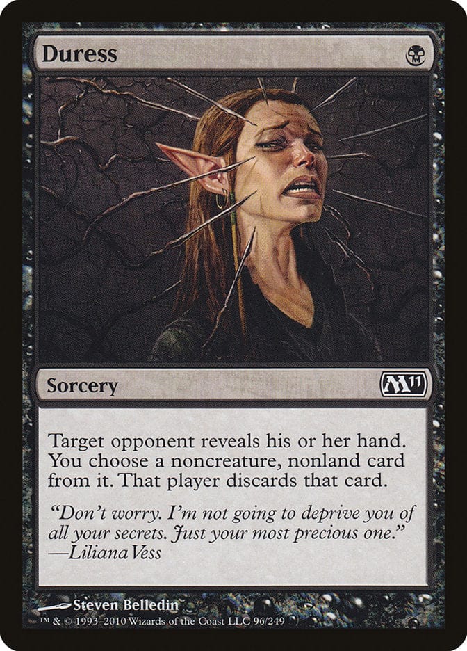Duress [Magic 2011] Magic: The Gathering