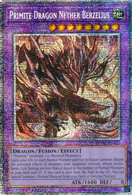 Primite Dragon Nether Berzelius (Starlight Rare) [DUAD-EN035] Starlight Rare Yu-Gi-Oh!