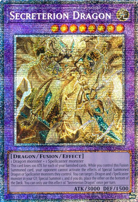 Secreterion Dragon (Starlight Rare) [DUAD-EN037] Starlight Rare Yu-Gi-Oh!