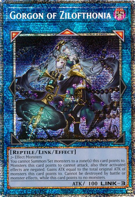 Gorgon of Zilofthonia (Starlight Rare) [DUAD-EN050] Starlight Rare Yu-Gi-Oh!