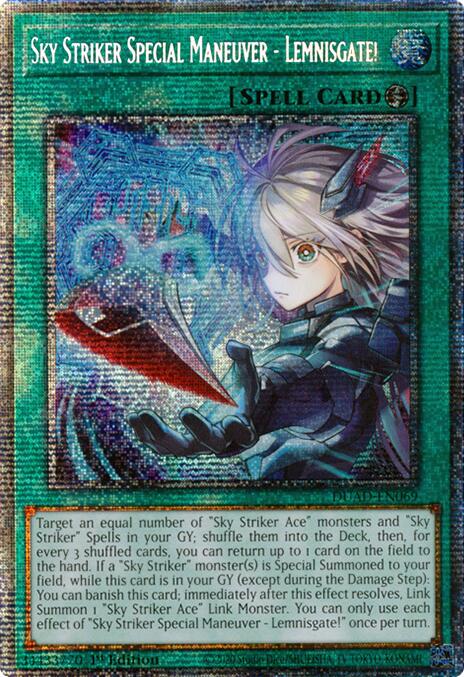 Sky Striker Special Maneuver - Lemnisgate! (Starlight Rare) [DUAD-EN069] Starlight Rare Yu-Gi-Oh!