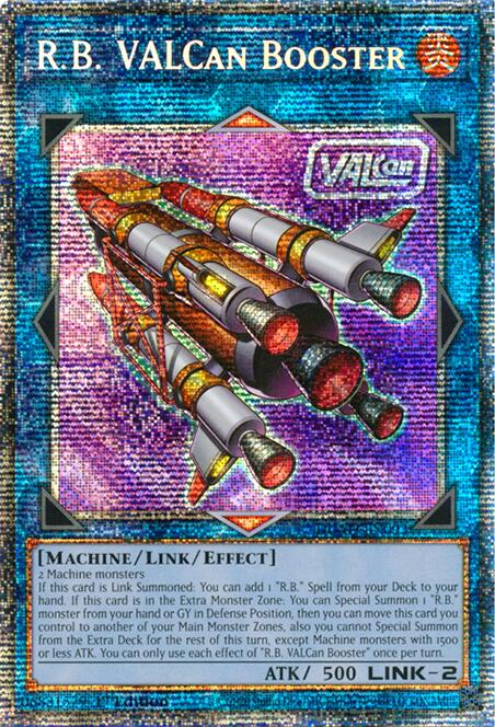 R.B. VALCan Booster (Starlight Rare) [DUAD-EN093] Starlight Rare Yu-Gi-Oh!