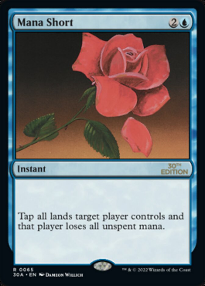 Mana Short [30th Anniversary Edition] Magic: The Gathering