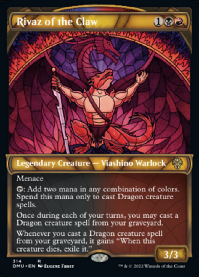 Rivaz of the Claw (Showcase) [Dominaria United] Magic: The Gathering