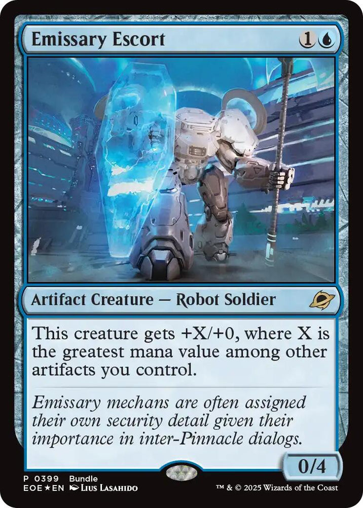 Emissary Escort (Bundle) [Edge of Eternities Promo Pack] Magic: The Gathering