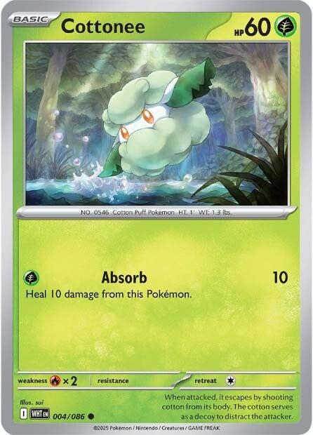 Cottonee (004/086) [Scarlet & Violet: White Flare] Pokémon