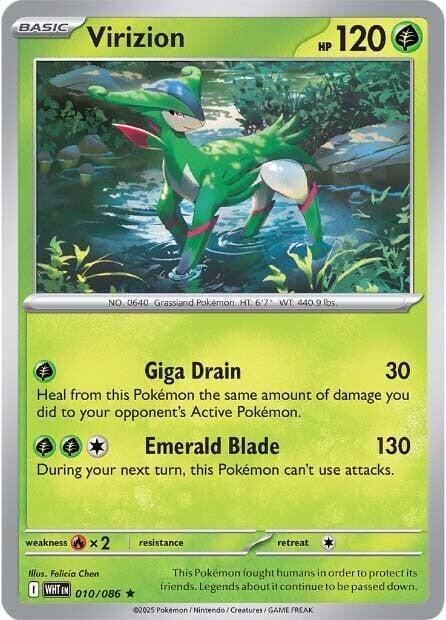 Virizion (010/086) [Scarlet & Violet: White Flare] - Pokemon Cards For Your TCG Needs!