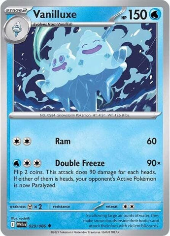 Vanilluxe (029/086) [Scarlet & Violet: White Flare] - Pokemon Cards For Your TCG Needs!