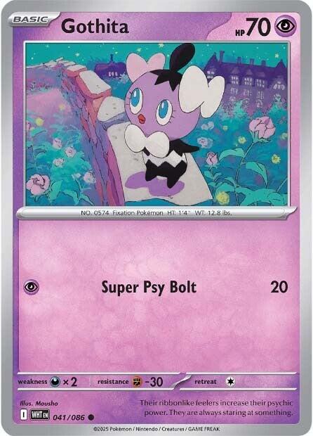 Gothita (041/086) [Scarlet & Violet: White Flare] - Pokemon Cards For Your TCG Needs!