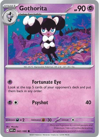 Gothorita (042/086) [Scarlet & Violet: White Flare] - Pokemon Cards For Your TCG Needs!