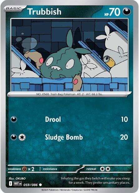 Trubbish (059/086) [Scarlet & Violet: White Flare] Pokémon