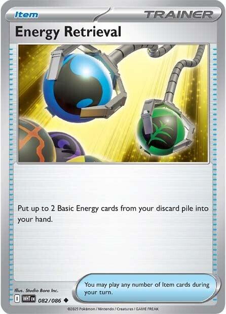 Energy Retrieval (082/086) [Scarlet & Violet: White Flare] - Pokemon Cards For Your TCG Needs!