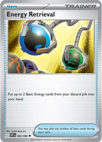 Energy Retrieval (082/086) [Scarlet & Violet: White Flare] - Pokemon Cards For Your TCG Needs!