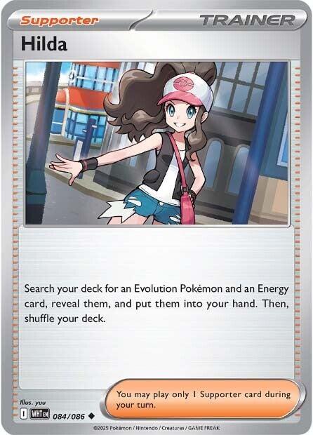 Hilda (084/086) [Scarlet & Violet: White Flare] - Pokemon Cards For Your TCG Needs!