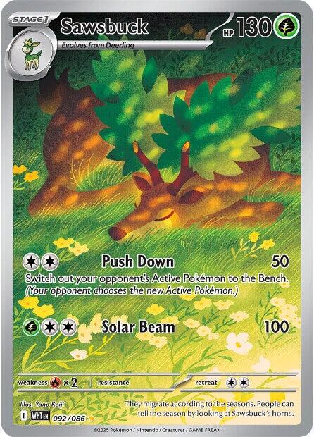Sawsbuck (092/086) [Scarlet & Violet: White Flare] Pokémon