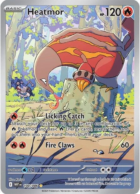 Heatmor (104/086) [Scarlet & Violet: White Flare]