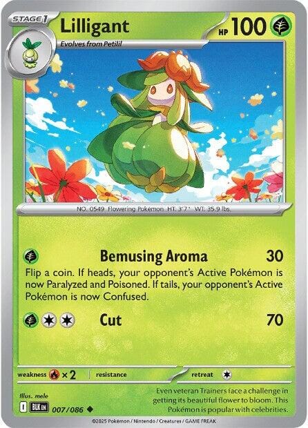 Lilligant (007/086) [Scarlet & Violet: Black Bolt] - Pokemon Cards For Your TCG Needs!