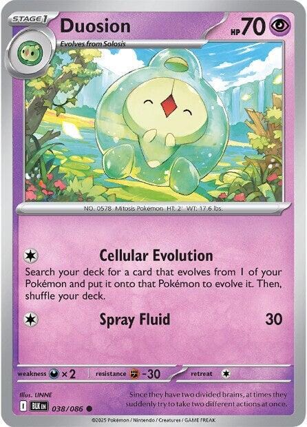 Duosion (038/086) [Scarlet & Violet: Black Bolt] - Pokemon Cards For Your TCG Needs!