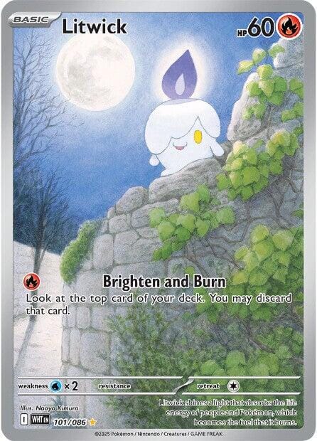 Litwick (101/086) [Scarlet & Violet: White Flare]