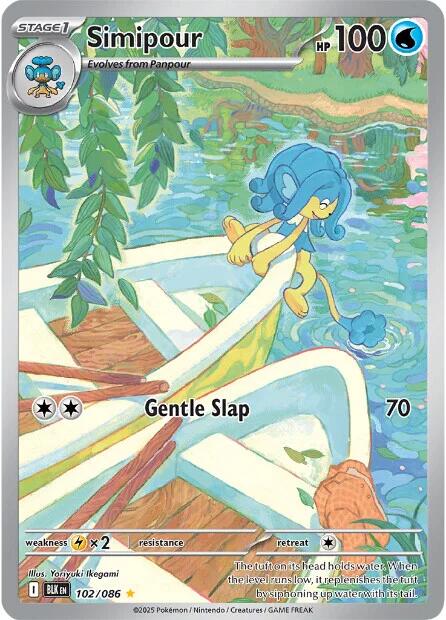 Simipour (102/086) [Scarlet & Violet: Black Bolt] Pokémon