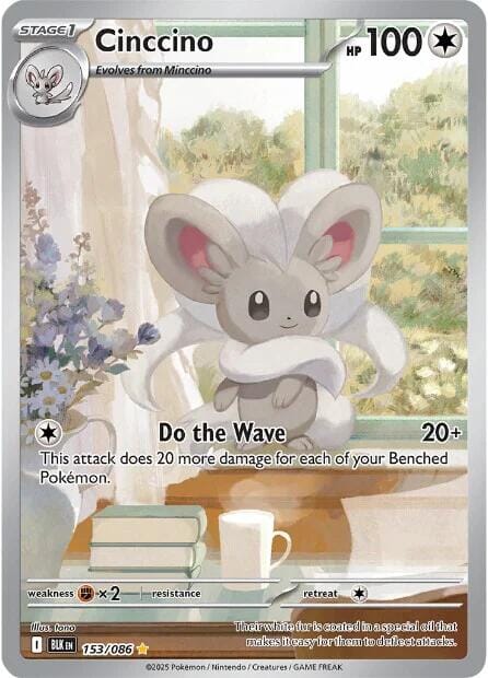 Cinccino (153/086) [Scarlet & Violet: Black Bolt]