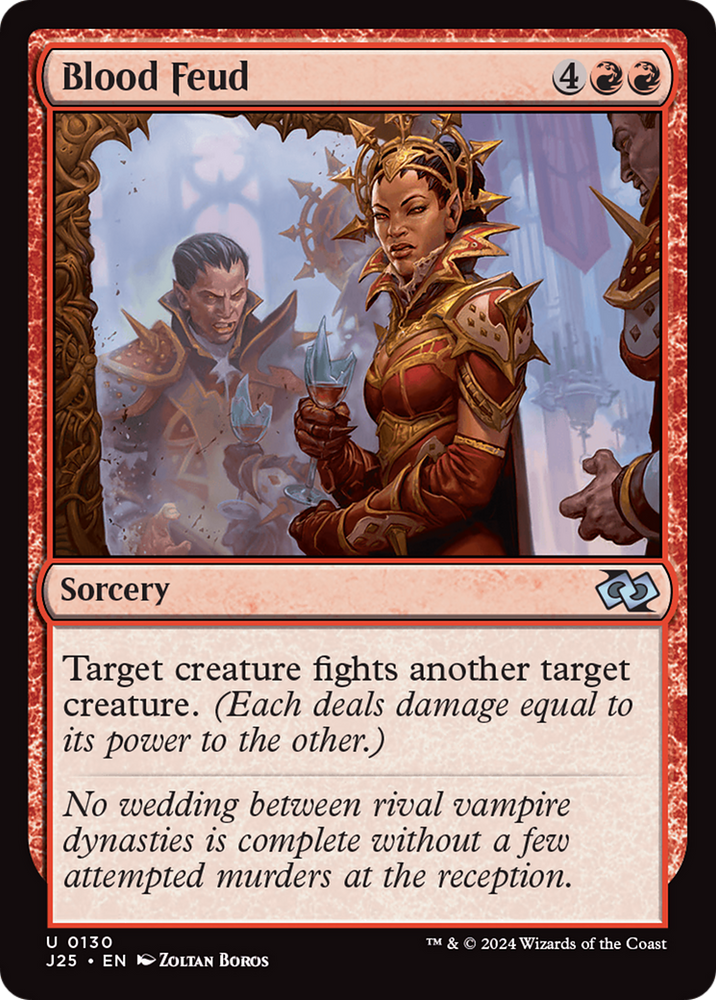 Blood Feud [Foundations Jumpstart] Magic: The Gathering