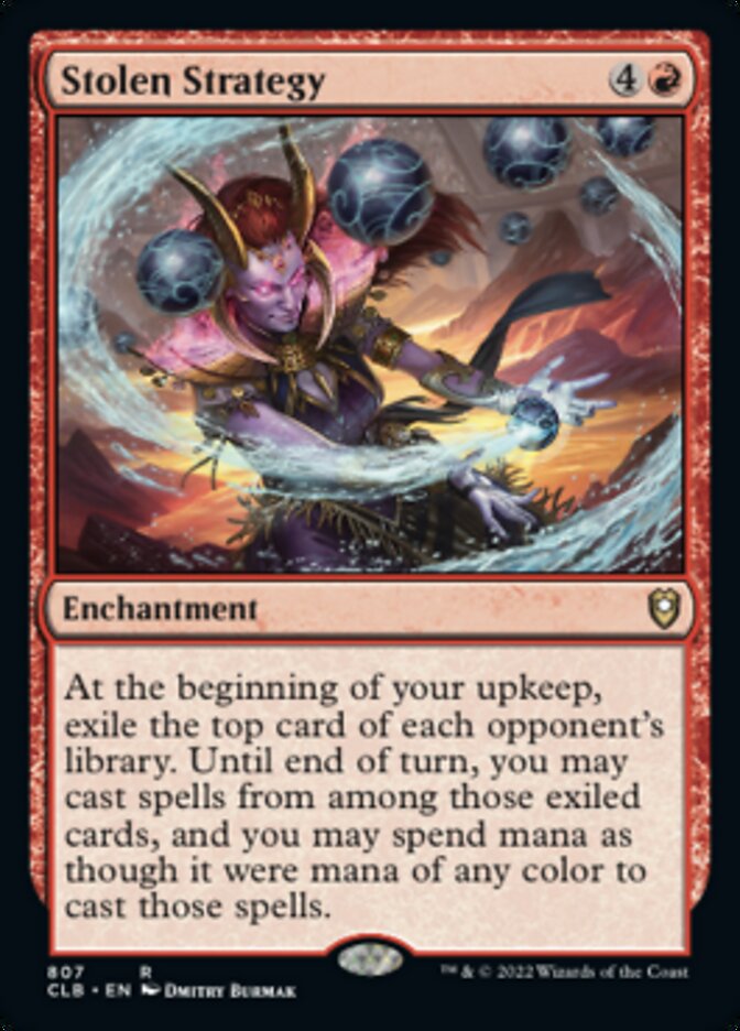 Stolen Strategy [Commander Legends: Battle for Baldur's Gate] Magic: The Gathering