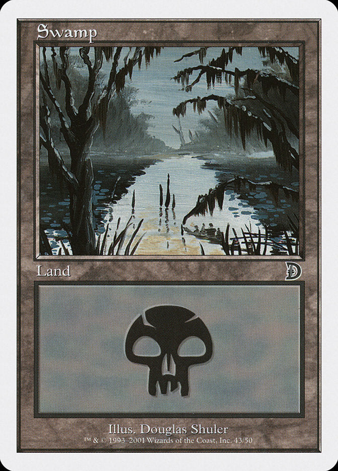 Swamp (43) [Deckmasters] Magic: The Gathering