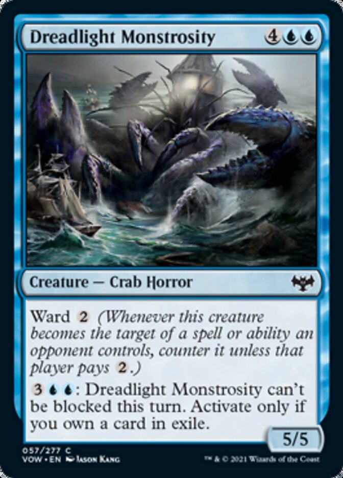 Dreadlight Monstrosity [Innistrad: Crimson Vow] Magic: The Gathering
