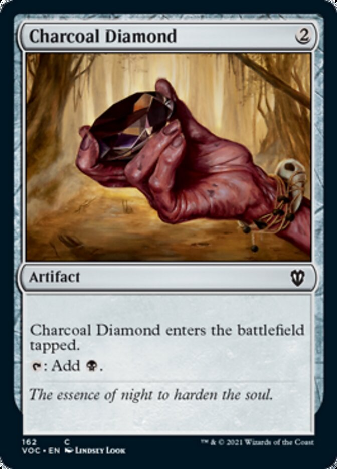 Charcoal Diamond [Innistrad: Crimson Vow Commander] Magic: The Gathering