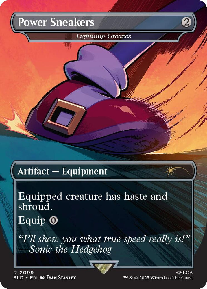Power Sneakers - Lightning Greaves [Secret Lair Drop Series] Magic: The Gathering