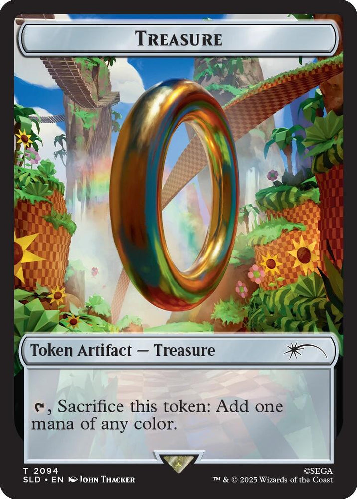 Treasure Token (2094) [Secret Lair Drop Series] Magic: The Gathering