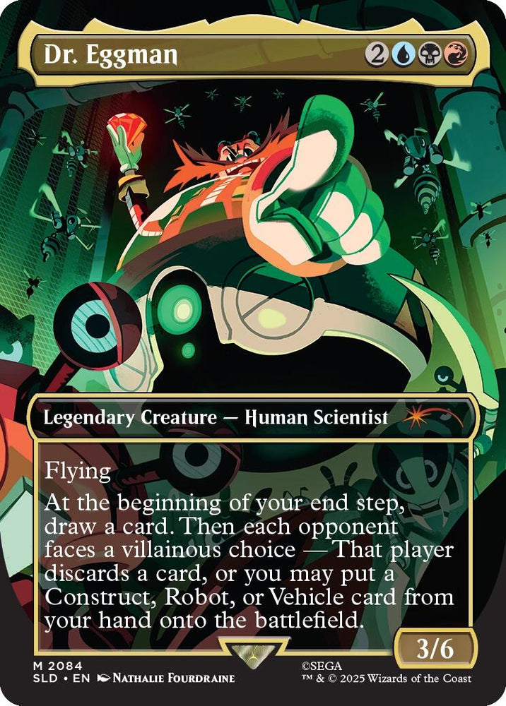 Dr. Eggman [Secret Lair Drop Series] Magic: The Gathering