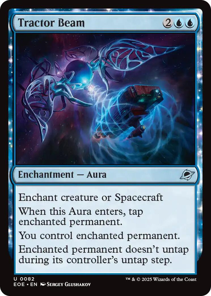 Tractor Beam [Edge of Eternities] Magic: The Gathering