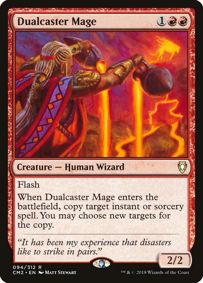 Dualcaster Mage [Commander Anthology Volume II] Magic: The Gathering