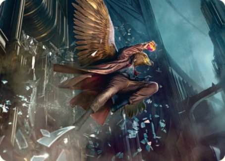 Skyway Robber Art Card [Streets of New Capenna Art Series] Magic: The Gathering