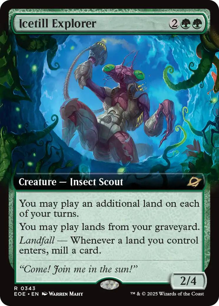 Icetill Explorer (Extended Art) [Edge of Eternities] Magic: The Gathering
