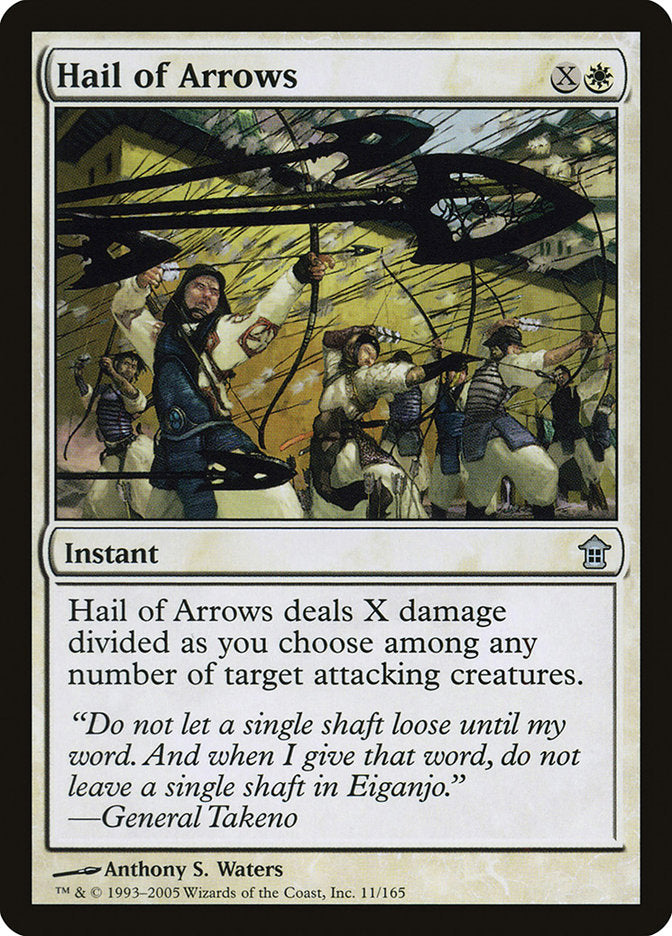 Hail of Arrows [Saviors of Kamigawa] Magic: The Gathering