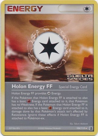 Holon Energy FF (104/113) (Stamped) [EX: Delta Species] Pokémon