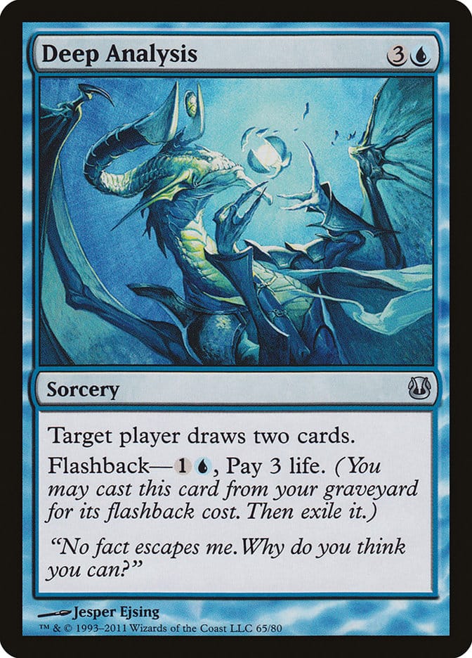 Deep Analysis [Duel Decks: Ajani vs. Nicol Bolas] Magic: The Gathering