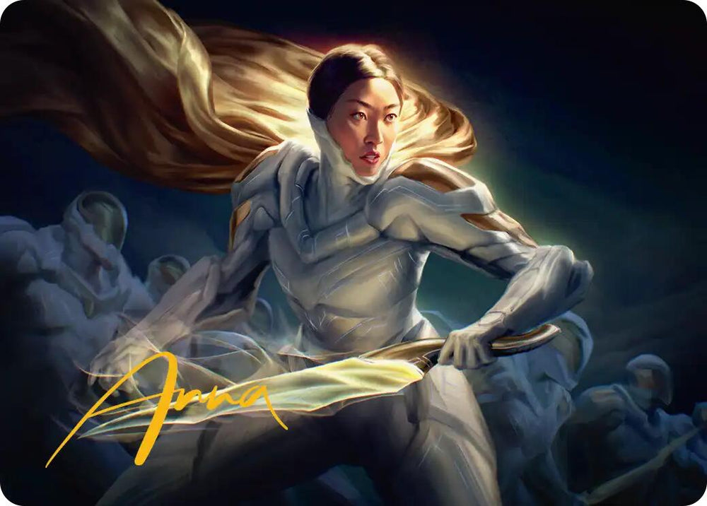 Cosmogrand Zenith Art Card (Gold-Stamped Signature) [Edge of Eternities Art Series] Magic: The Gathering