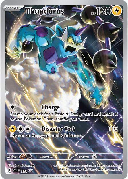 Thundurus (209) [Scarlet & Violet: Black Star Promos] Pokémon
