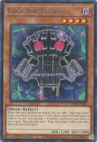 Edge Imp Chain [JUSH-EN012] Rare - Yugioh Cards For Your TCG Needs!