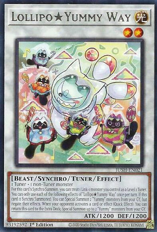 LollipoYummy Way [JUSH-EN021] Rare - Yugioh Cards For Your TCG Needs!
