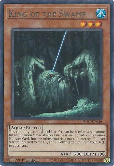 King of the Swamp [JUSH-EN046] Rare - Yugioh Cards For Your TCG Needs! Yu-Gi-Oh!