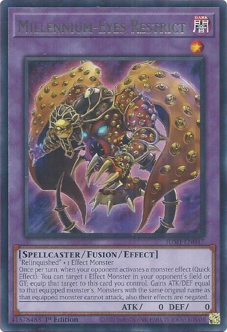 Millennium-Eyes Restrict [JUSH-EN047] Rare - Yugioh Cards For Your TCG Needs! Yu-Gi-Oh!