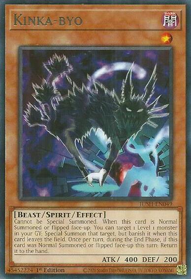 Kinka-byo [JUSH-EN049] Rare - Yugioh Cards For Your TCG Needs! Yu-Gi-Oh!