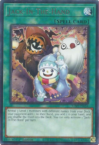 Jack-In-The-Hand [JUSH-EN054] Rare - Yugioh Cards For Your TCG Needs!