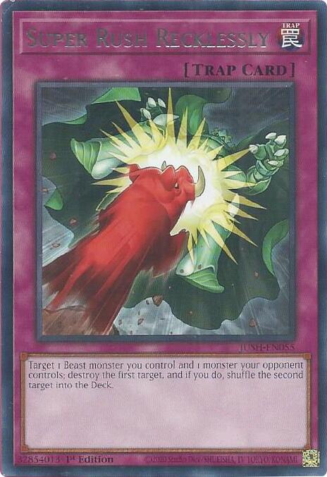 Super Rush Recklessly [JUSH-EN055] Rare - Yugioh Cards For Your TCG Needs!